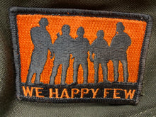 Load image into Gallery viewer, WHF Morale Velcro Patch - Orange/Black Velcro