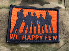 Load image into Gallery viewer, WHF Morale Velcro Patch - Orange/Black Velcro